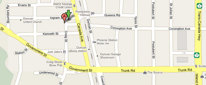 Duncan Farmer's Market location